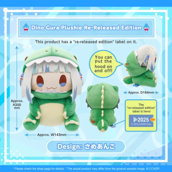 [Limited] Hololive English Gawr Gura Re-Released Edition Merch - Image 2