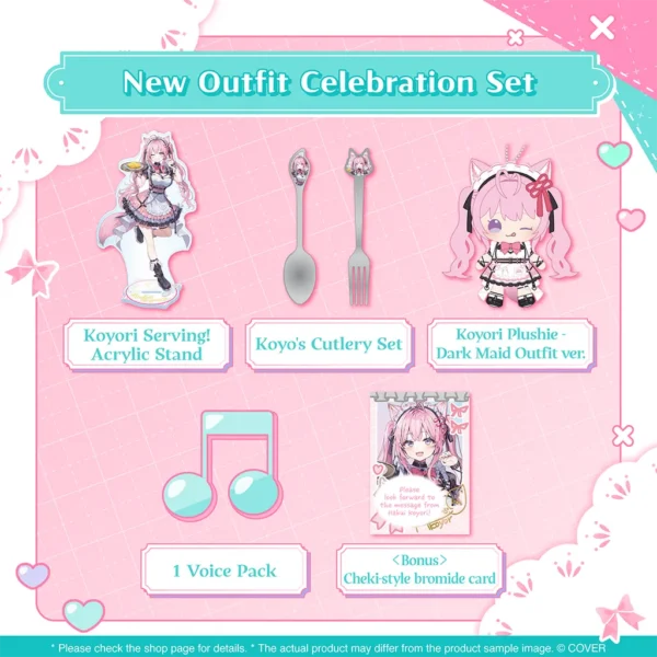 [Limited] Hololive Hakui Koyori New Outfit Celebration 2025 Merchandise - Image 2