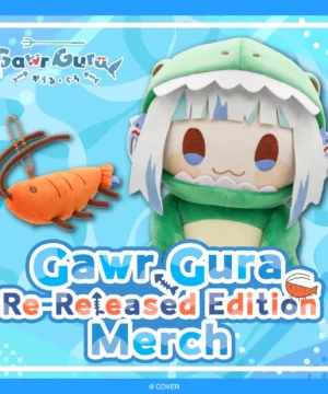 [Limited] Hololive English Gawr Gura Re-Released Edition Merch