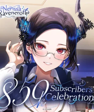 [Limited] Hololive English Nerissa Ravencroft 850K Subscribers Celebration Merchandise