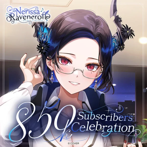 [Limited] Hololive English Nerissa Ravencroft 850K Subscribers Celebration Merchandise