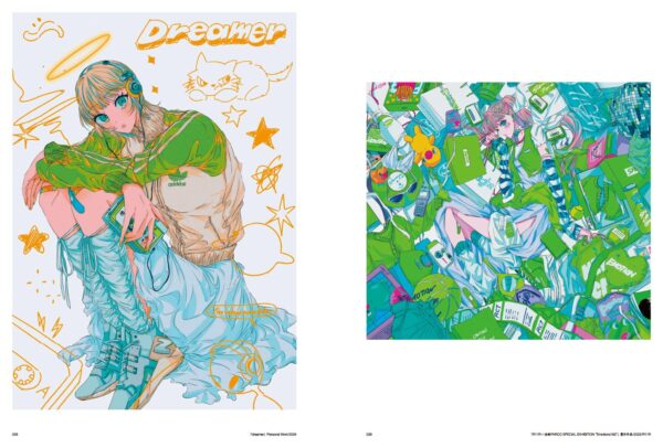 Najuco Artbook - LUCKY Najuco Works (ILLUSTRATION MAKING & VISUAL BOOK) - Image 3