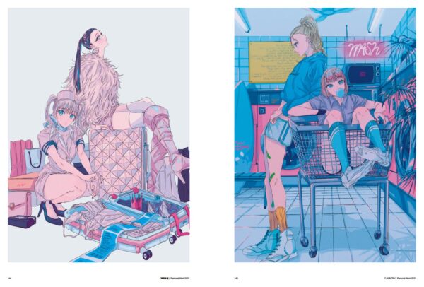 Najuco Artbook - LUCKY Najuco Works (ILLUSTRATION MAKING & VISUAL BOOK) - Image 7
