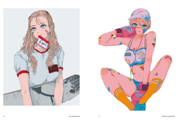 Najuco Artbook - LUCKY Najuco Works (ILLUSTRATION MAKING & VISUAL BOOK) - Image 8
