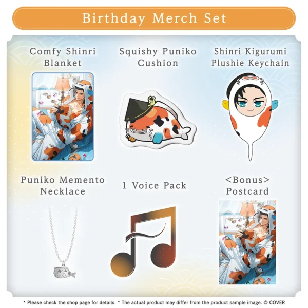 [Limited] HOLOSTARS English Josuiji Shinri Birthday Celebration 2025 Merchandise - Image 2