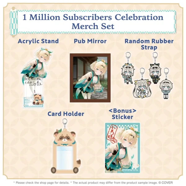 [Limited] Hololive Kazama Iroha 1 Million Subscribers Celebration Merchandise - Image 2