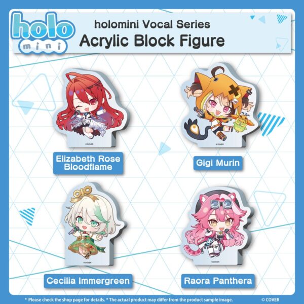 [Limited] Hololive holomini Vocal Series hololive English -Justice- Goods - Image 4