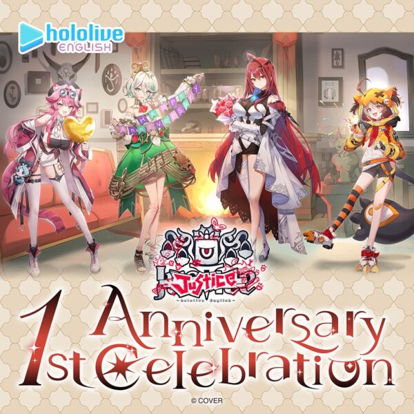[Limited] Hololive English -Justice- 1st Anniversary Celebration Merchandise