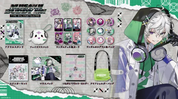 [Limited] Nijisanji Buddy Mode Type : Shu, Kagetsu & Nari Goods - Image 3