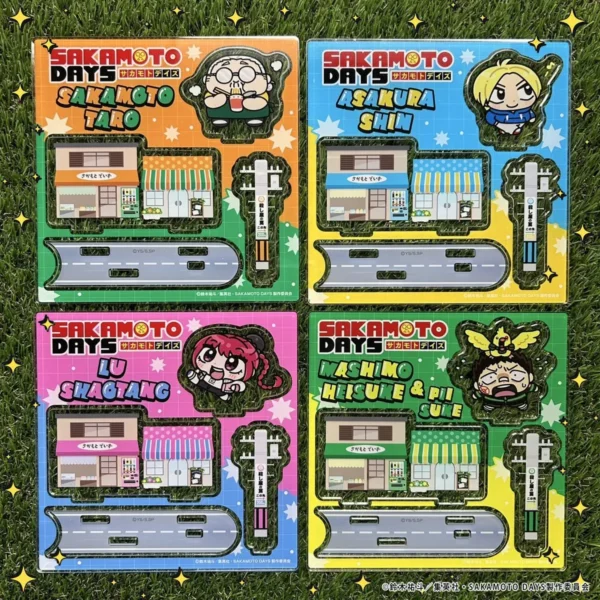 [Limited] SAKAMOTO DAYS Newly Drawn Mini Acrylic Diorama - Image 3