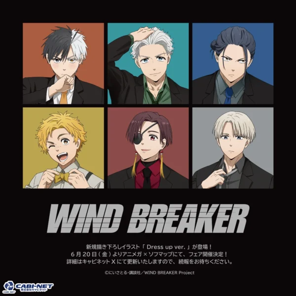 [Limited] WIND BREAKER Dress up ver. & PARTY ver. Goods