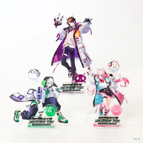 [Limited] Nijisanji Buddy Mode Type : Shu, Kagetsu & Nari Goods - Image 5