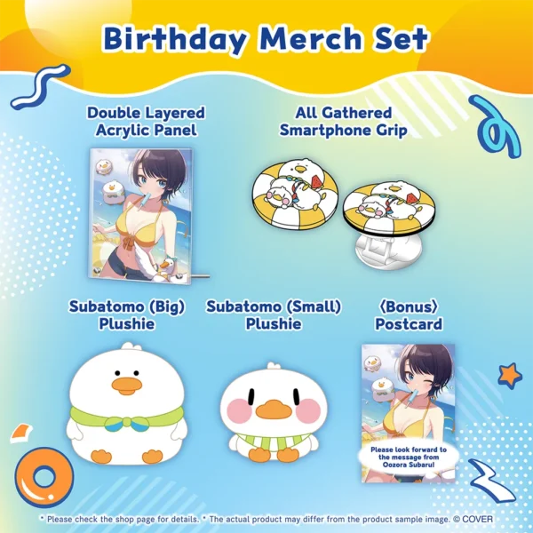 [Limited] Hololive Oozora Subaru Birthday Celebration 2025 Merchandise - Image 2