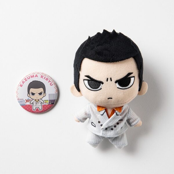 [Limited] Yakuza/Like a Dragon - Ryu ga Gotoku Series Plush & Badge Set - Image 15