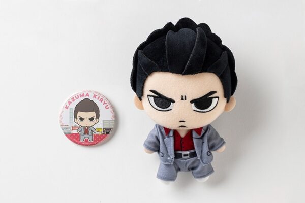 [Limited] Yakuza/Like a Dragon - Ryu ga Gotoku Series Plush & Badge Set - Image 9