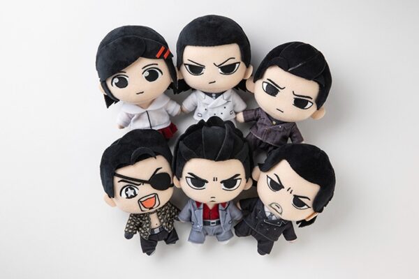 [Limited] Yakuza/Like a Dragon - Ryu ga Gotoku Series Plush & Badge Set